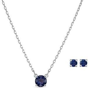 SWAROVSKI Women's Sparkling Crystal Necklace & Earrings Jewelry Sets