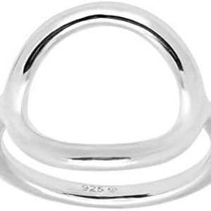 Silpada 'Karma' Open Circle Ring in Sterling Silver